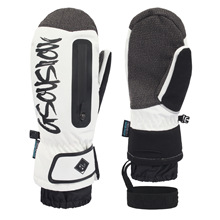Ski gloves built-in wrist guards men's single and double boa