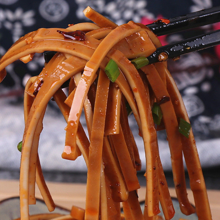 五香豆腐皮四川特产牛皮豆干达州千张皮薄豆干火锅卤烧烤豆皮串串