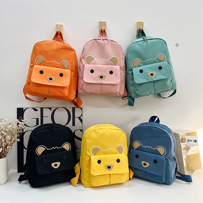 Children's Schoolbag 2023 Spring New Kindergarten Baby's Backpack 1-3-6 Years Old Boys and Girls Cute Backpack