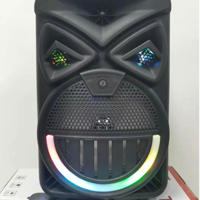 新款8寸广场舞音箱无线蓝牙手提低音炮户外k歌移动家用便携式音响