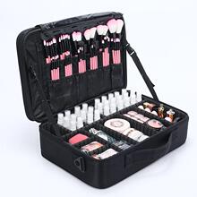 多层专业化妆包美妆箱大号手提跟妆美甲纹绣半永久纹眉工具收纳箱