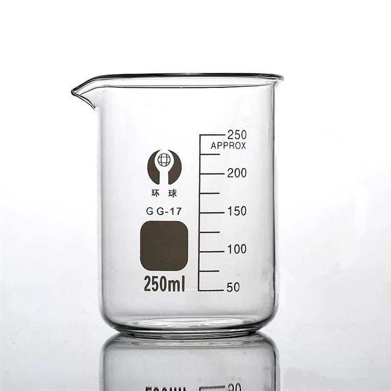 玻璃烧杯 量杯10ml25ml50ml100ml250ml500ml1000ml耐热低型烧杯