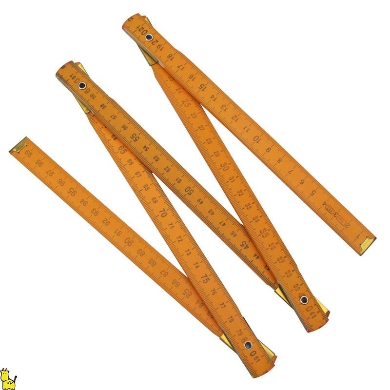 木折尺折尺折叠尺怀旧尺子木尺测量手动工具教学用具木工手动工具