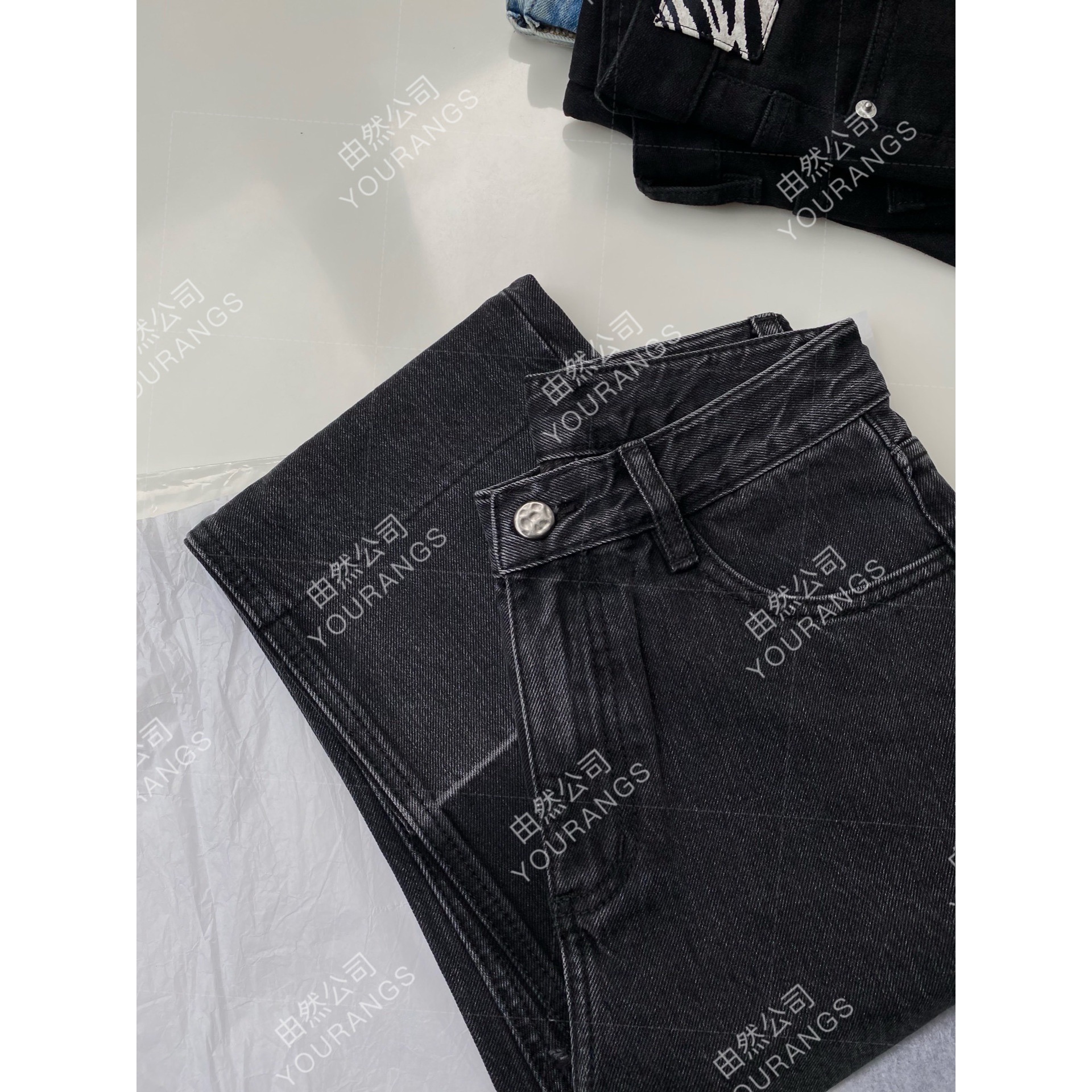 [Broken Size Lost 90 Continuous Update] Jeans Collection Women's Skinny Pants Straight Loose-Fitting Mopping Pants