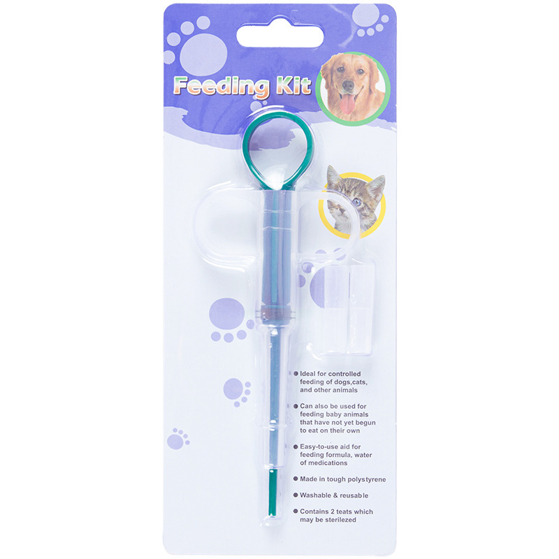 Comfortable Pet Feed Medication Utensil Medicine-Feeding Rod Universal Calcium Feeding Tablets for Dogs and Cats Vermifuge Pet Supplies 6