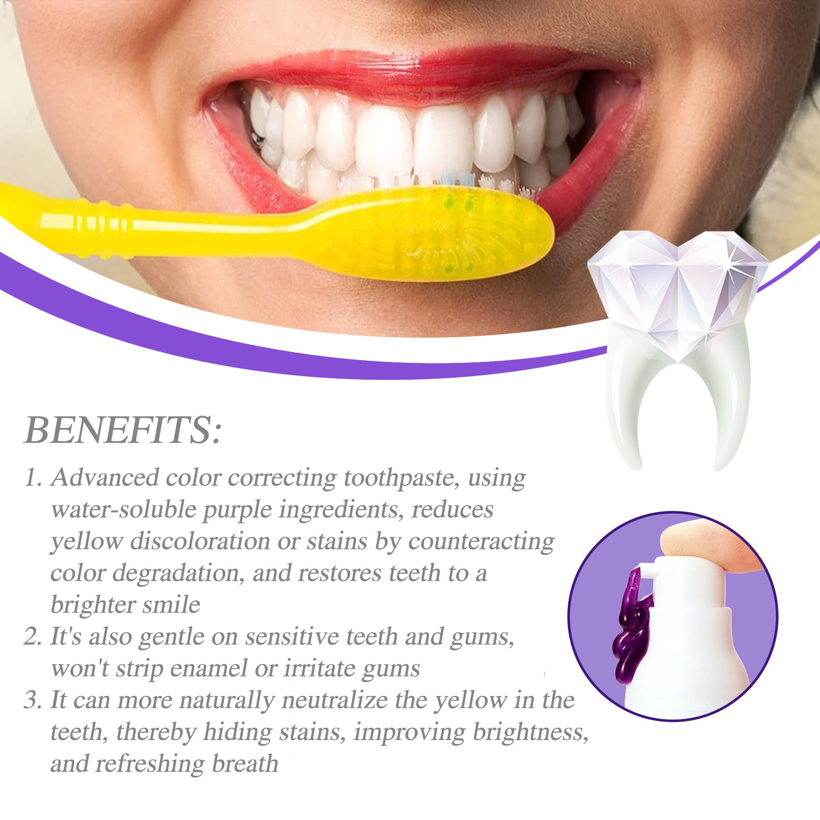 Ouhoe Teeth Whitening Toothpaste