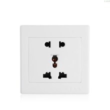 Universal 5 Hole Electric AC Power Outlet Panel Plate Wall跨