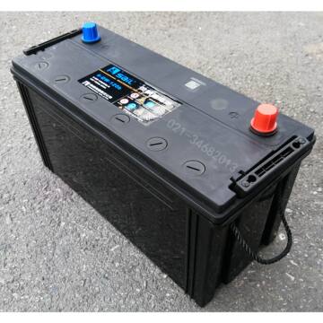 风帆6qw120b蓄电池叉车工程机械电瓶12v120ah铅酸启动型电池