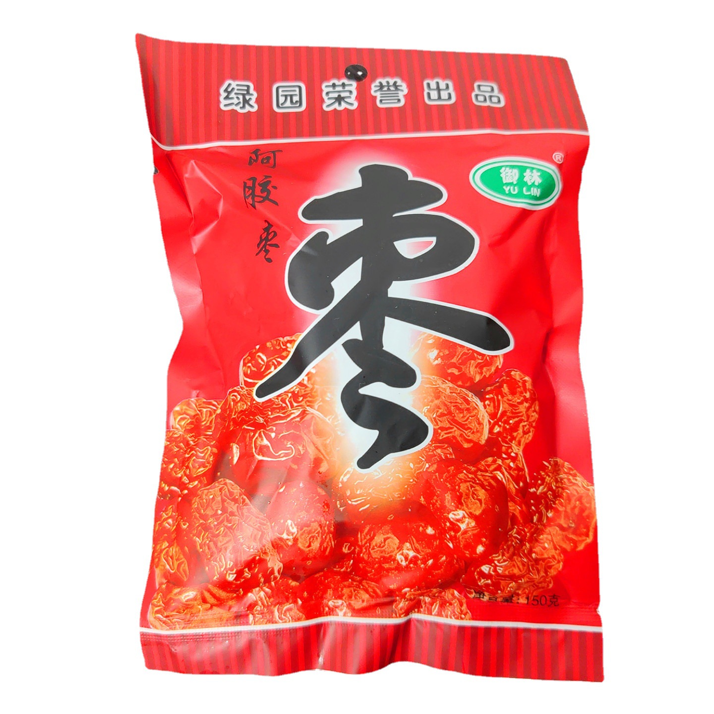 御林-阿胶蜜枣150g 袋装 阿胶枣 含糖无核金丝小枣零食小吃