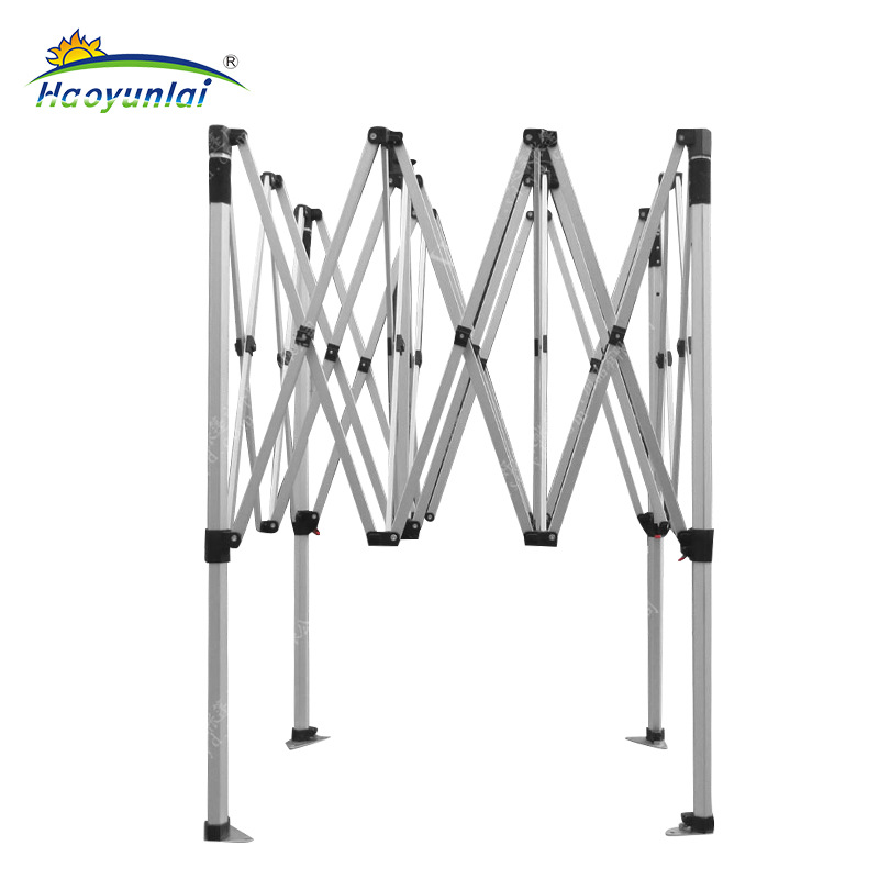 厂价直供2x3米40管菱形铝架户外六角管支架六边形帐篷架子伸缩架