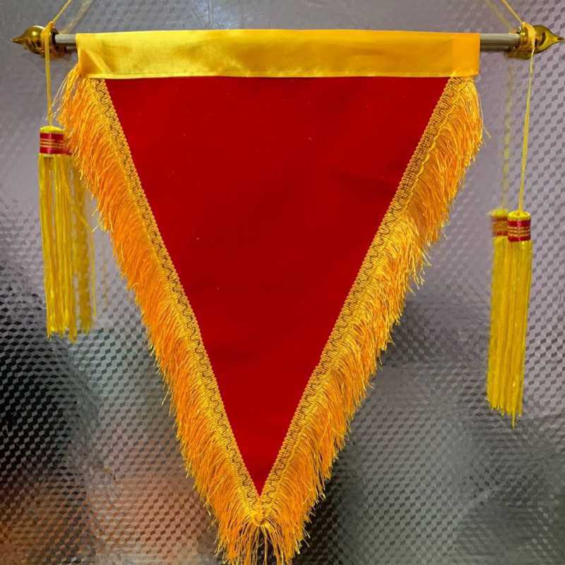 空白流动红旗三角旗锦旗(10套)幼儿园学校袖标绶带袖章