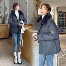 冬季新款派克服女韩版宽松bf港风工装棉衣棉服女冬装2022年外套女