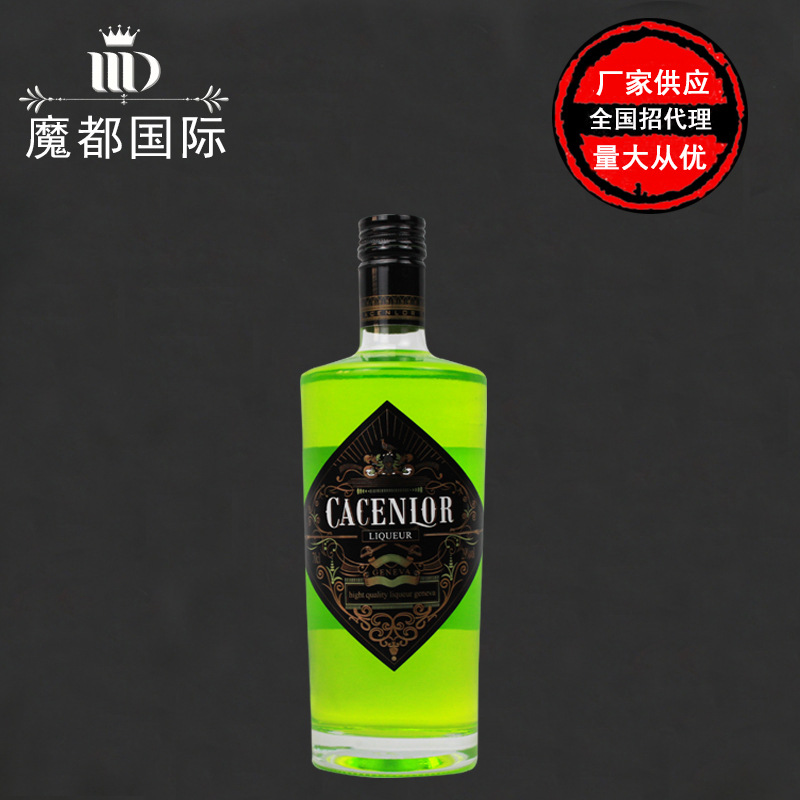 开心乐杜松子利口酒700ml男女士金酒29度鸡尾酒基酒6瓶一箱包邮