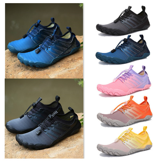 跨境新款五指涉水鞋户外情侣溯溪鞋水上运动潜水沙滩鞋水陆两栖鞋