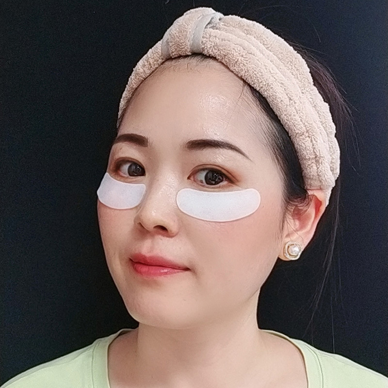 月牙凝胶眼贴 磨力贴眼膜 无纺布涂布眼膜 珠光衬布撕拉眼膜 保湿