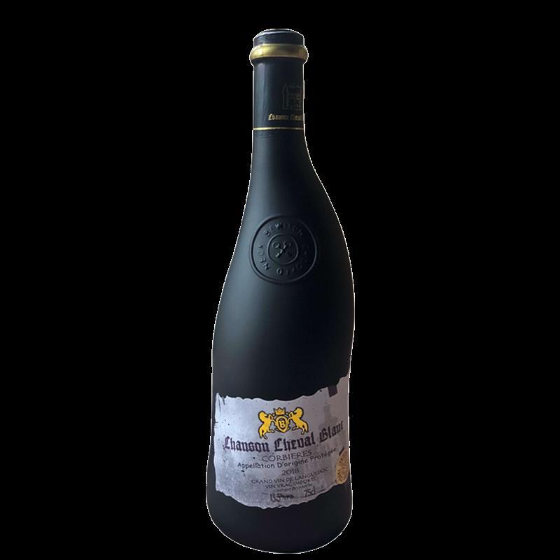 法国产区 歪脖子白马歌德系列干红葡萄酒 原酒进口红酒 750ml