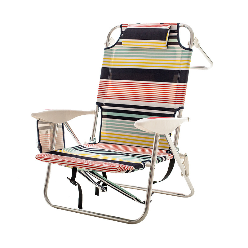 9zrt折叠椅躺椅家用阳台休闲椅平躺舒适午休椅子户外便携铝合金沙