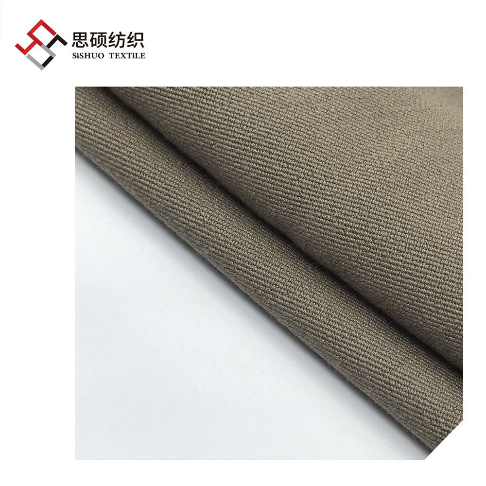 混纺斜纹四面弹面料西装裤装披风时装女装面料  材质 65%涤纶35%人棉