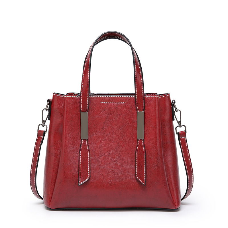 Women's Bag Temperament Western Style Handbag 2023 New Fashion All-Match Shoulder Bag Large Capacity Elegant Crossbody Bag Fashion