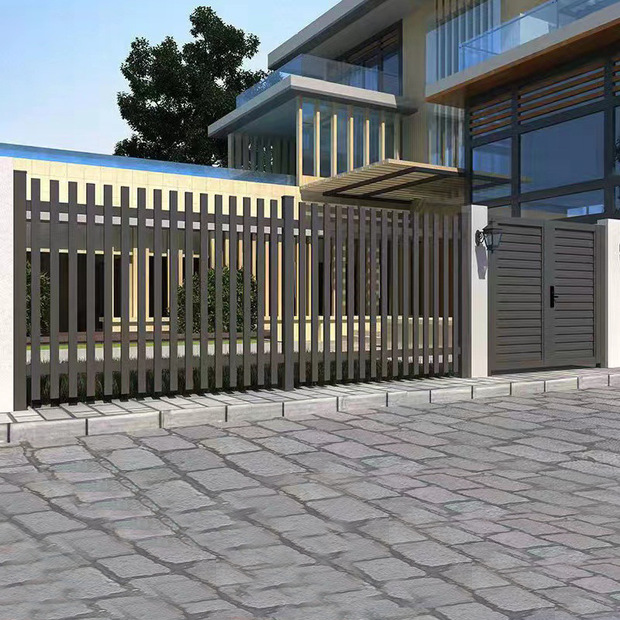 庭院围栏 围墙护栏 隐私通风围栏 塑木围栏 铝合金护栏