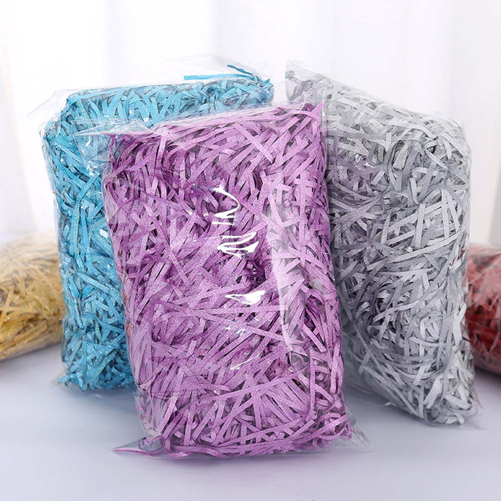 源头工厂拉菲草纸丝 填充纸丝 糖果纸丝 拉菲草填充30克