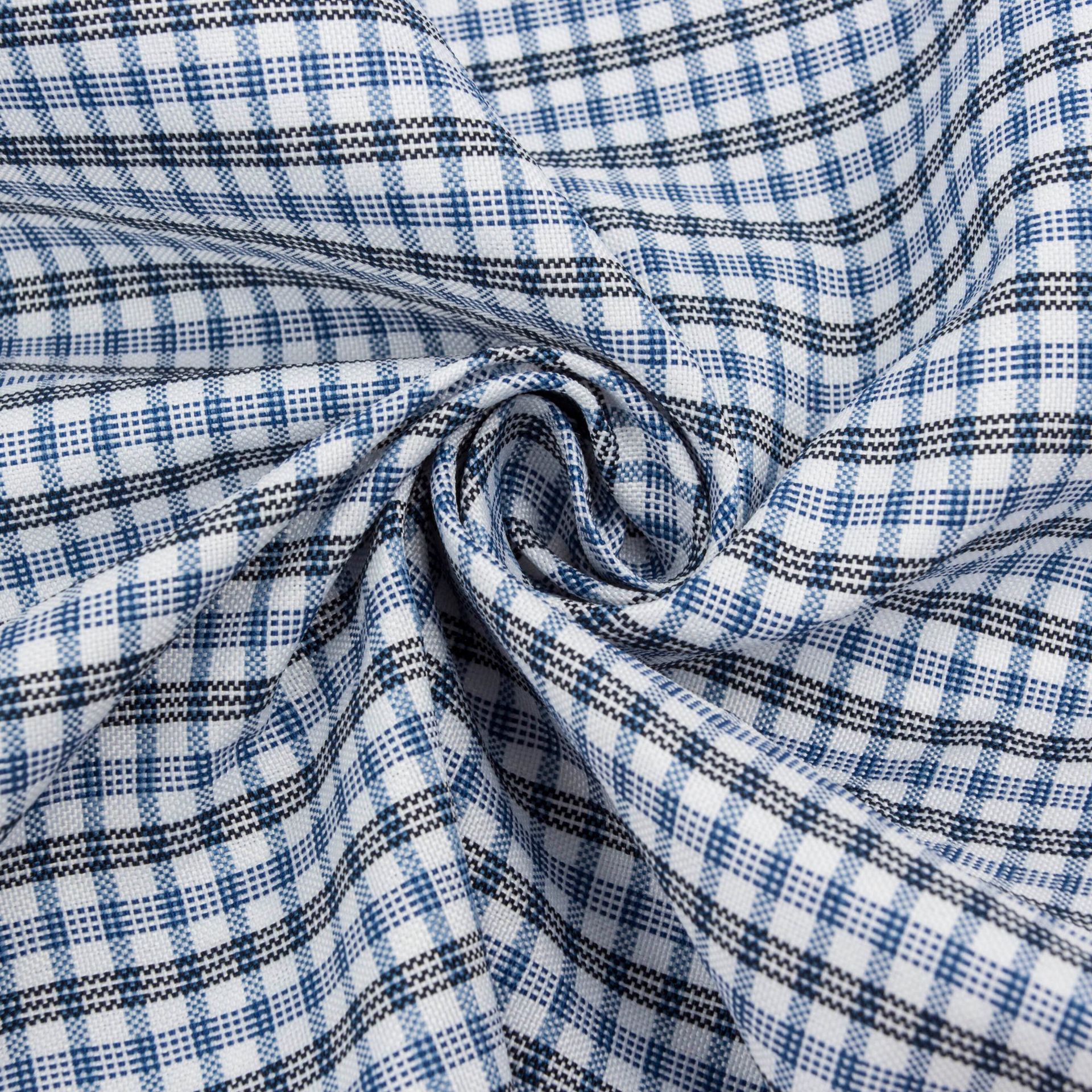 Yarn-Dyed Shirt's Fabric Plaid Clothing Fabric Can Be Sample Production and Processing Price Can Be Discussed