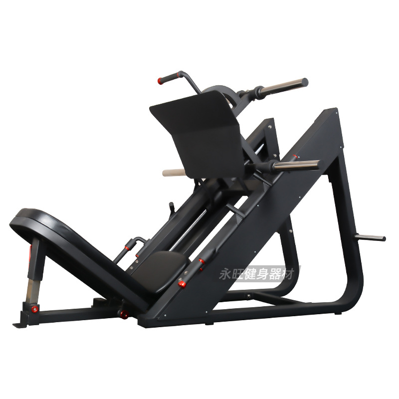 倒蹬机商用健身房45度倒蹬机健身房专用腿部力量蹬腿机腿举训练器