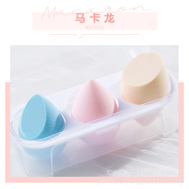M'AYCREATE High Density Wet and Dry Brand Gourd Powder Puff Natural Environmental Sponge Factory Direct Sales Makeup