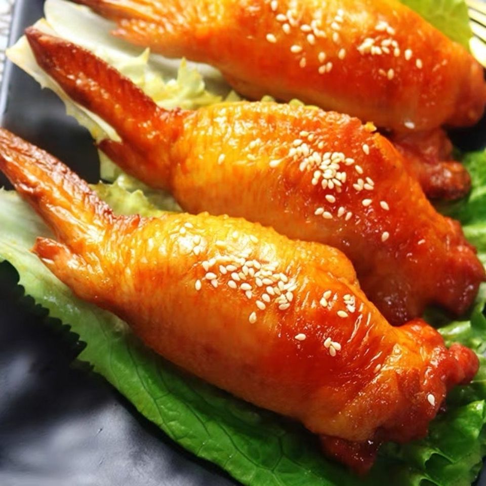 高益鸡翅包饭一箱个克一箱装小吃蜜制油炸烤商用