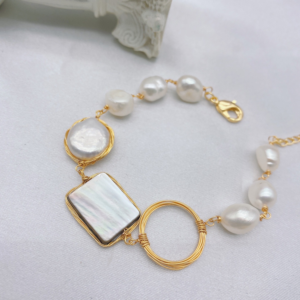 商品描述尺码开口可调节颜色白色珍珠黑色鲍鱼贝是否跨境出口专供货源