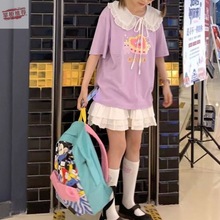 日系短裙女学生韩版字性感半身夏高腰裤裙仙显瘦蕾丝蛋糕裙