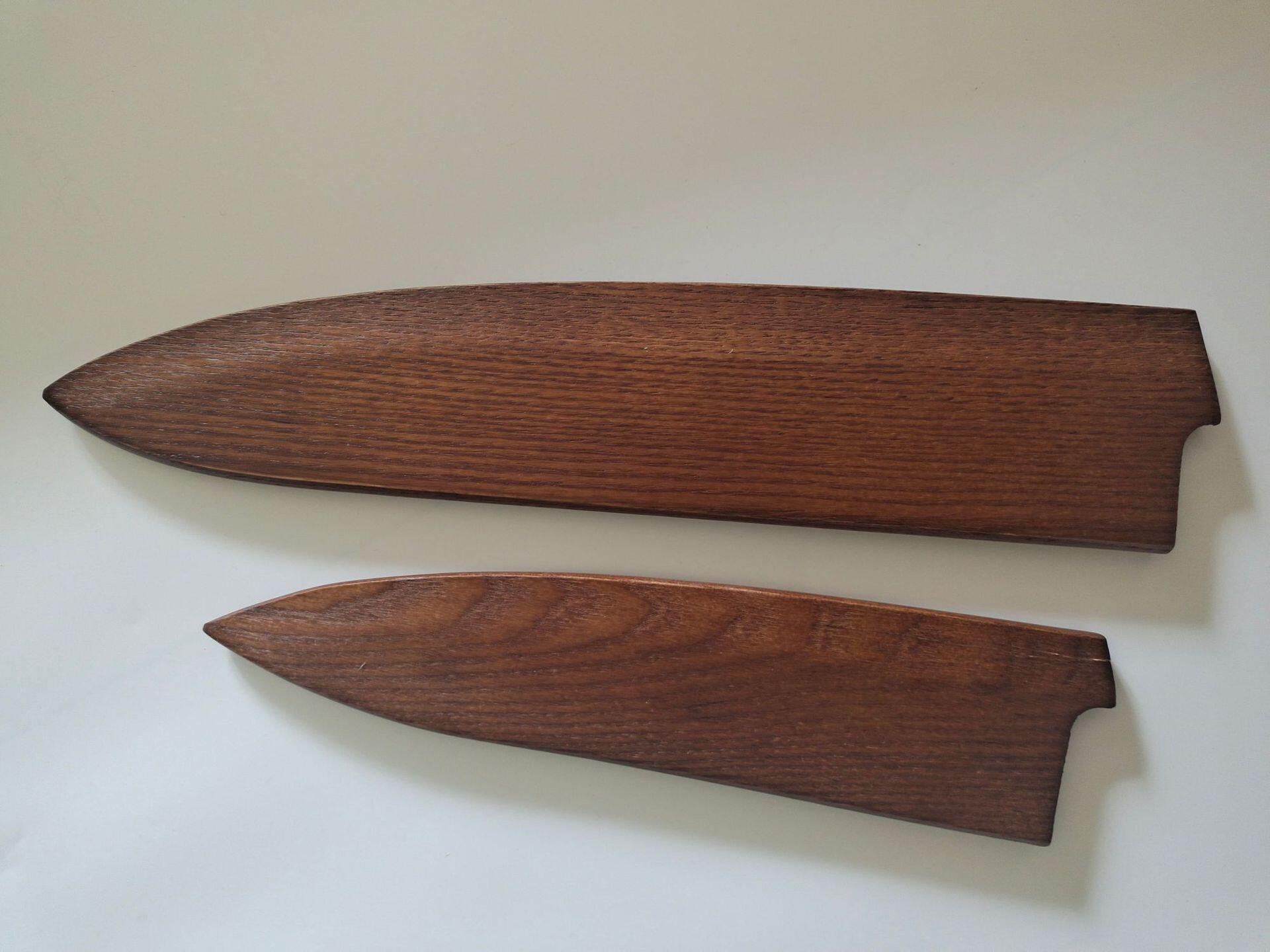 实木水果刀刀鞘木质厨房创意带保护套装切菜刀具切片刀鞘厂家批发