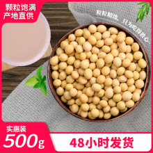 黄豆东北新黄豆500g*2袋小农家自种黑龙江大豆生豆芽打豆浆农家黄