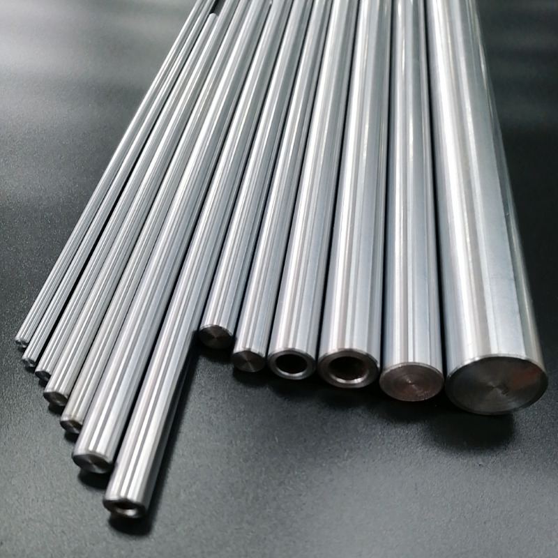 定制45#钢 直线光轴 镀硬铬棒 软轴 活塞杆/光杆/光棒/导杆轨 5 6