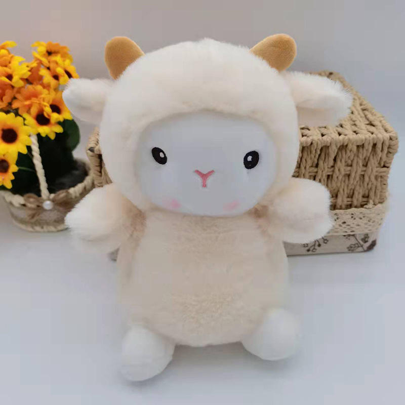 批发采购波克小羊毛绒玩具可爱小绵羊公仔女生陪睡卡通布娃娃礼物