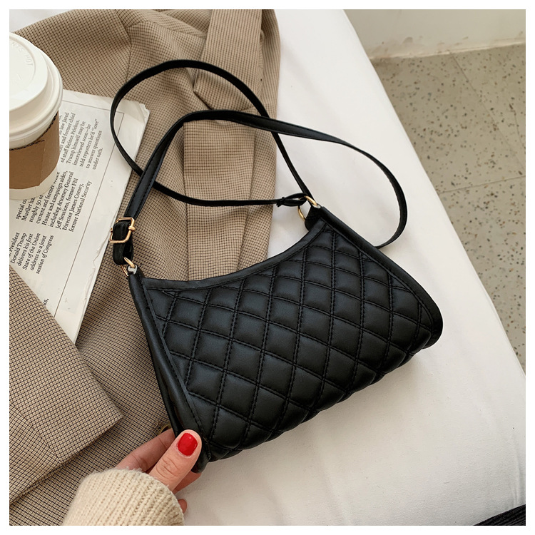 Bag Women's Bag 2021 Spring and Summer New Fashion Korean Style Crossbody Shoulder Bag Simple Western Style Lady's Pu Bag