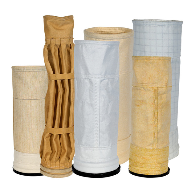 供应定制氟美斯除尘布袋工业覆膜毡布袋耐高温脉冲除尘器布袋滤袋