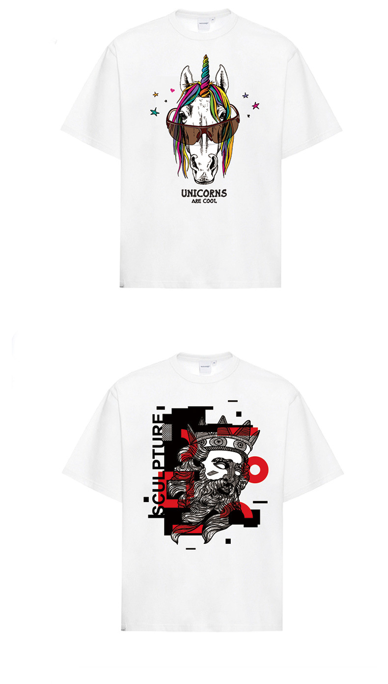 柯式烫画定 制夜光反光烫画 广告衫衣服烫画 pet烫图热转印定 做