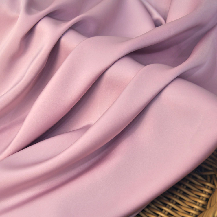 仿真丝布料仿醋酸面料不透垂感聚酯纤维连衣裙丝绸服装面料