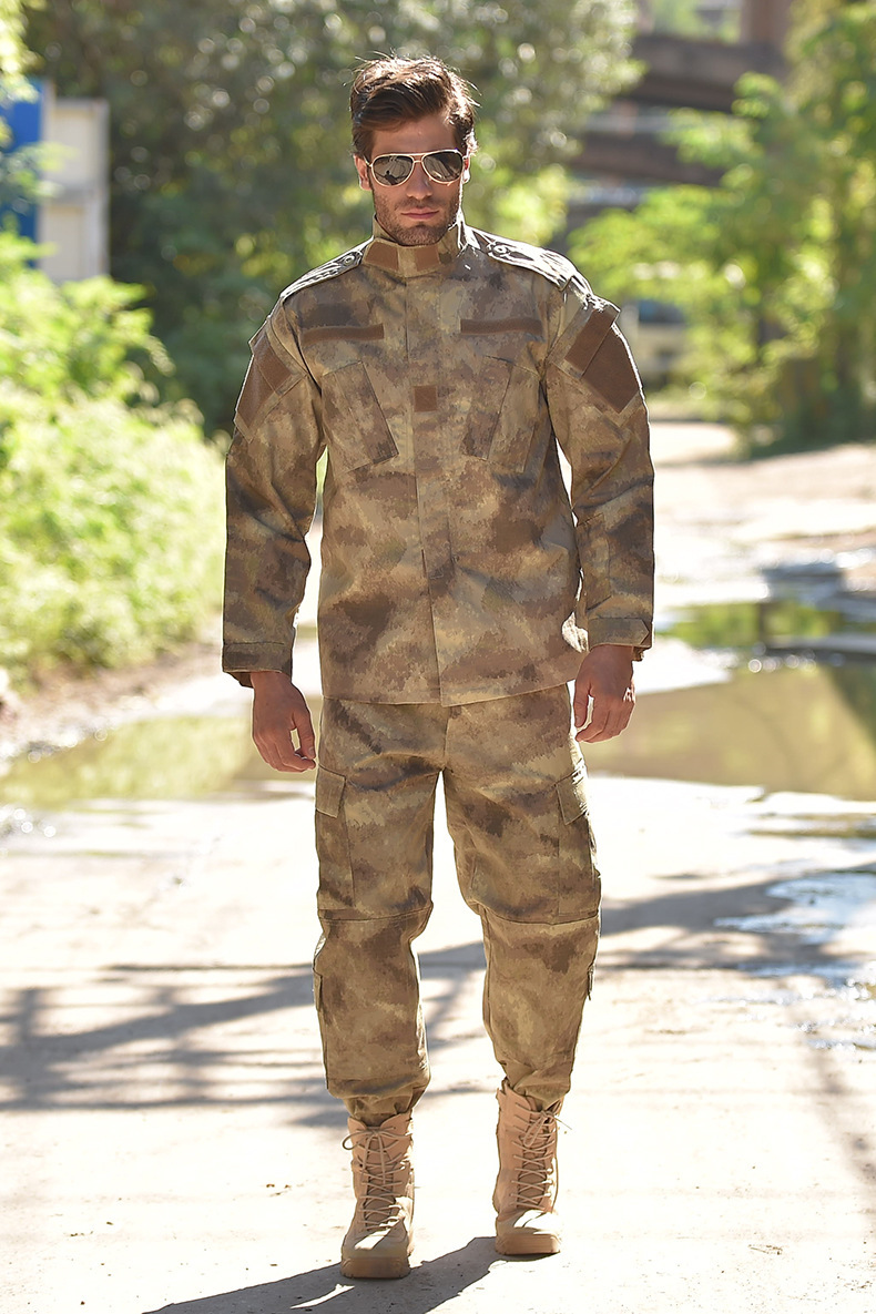 外军acu迷彩作训服二代套服cp迷彩服批发套服军迷cs套装特种兵男