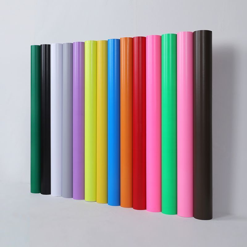 纯色自粘墙纸壁纸即时贴幼儿园手工贴纸背景装饰防水不干胶墙贴纸