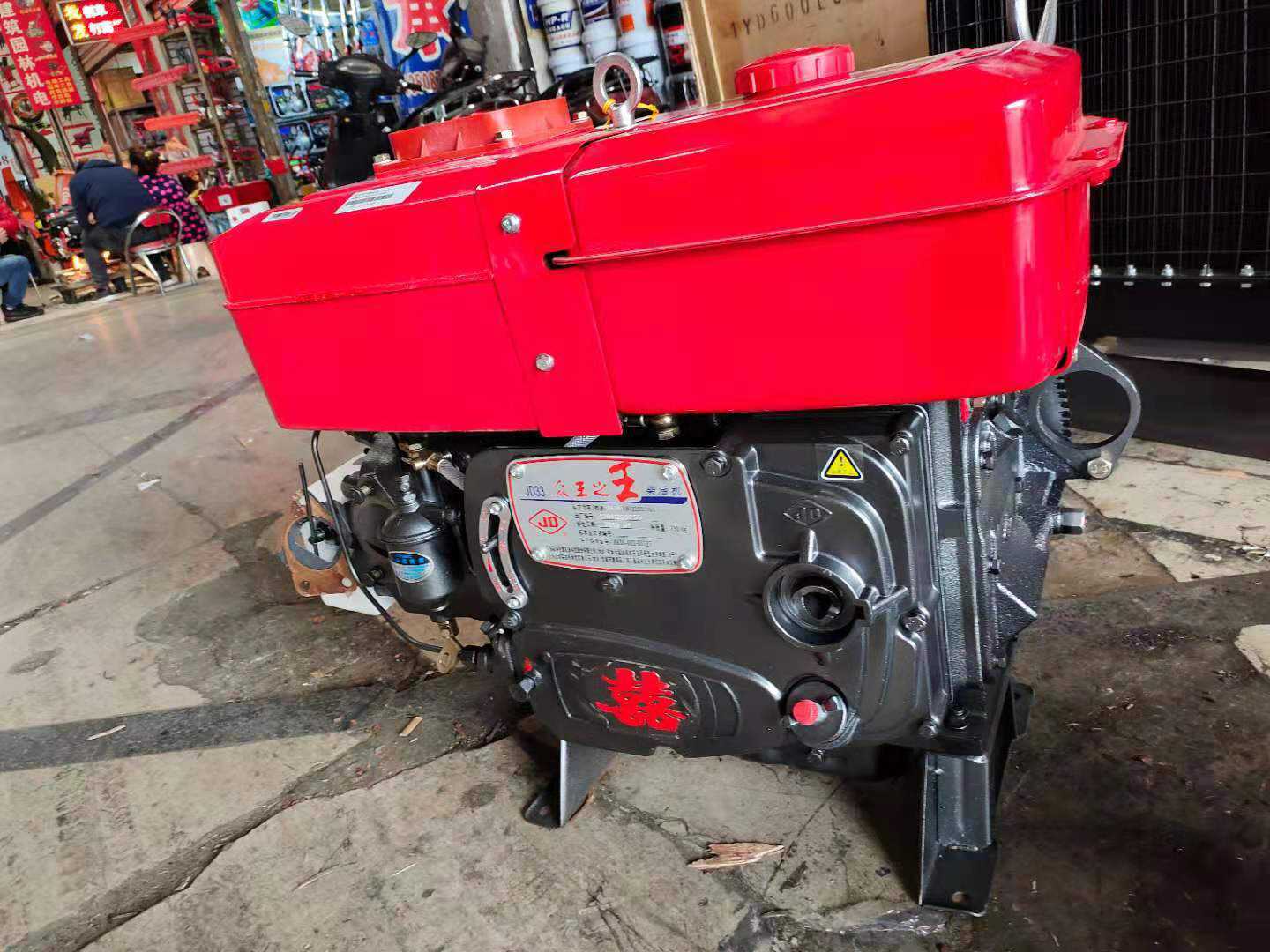 云南昆明2200转江动牌jd33单缸柴油机