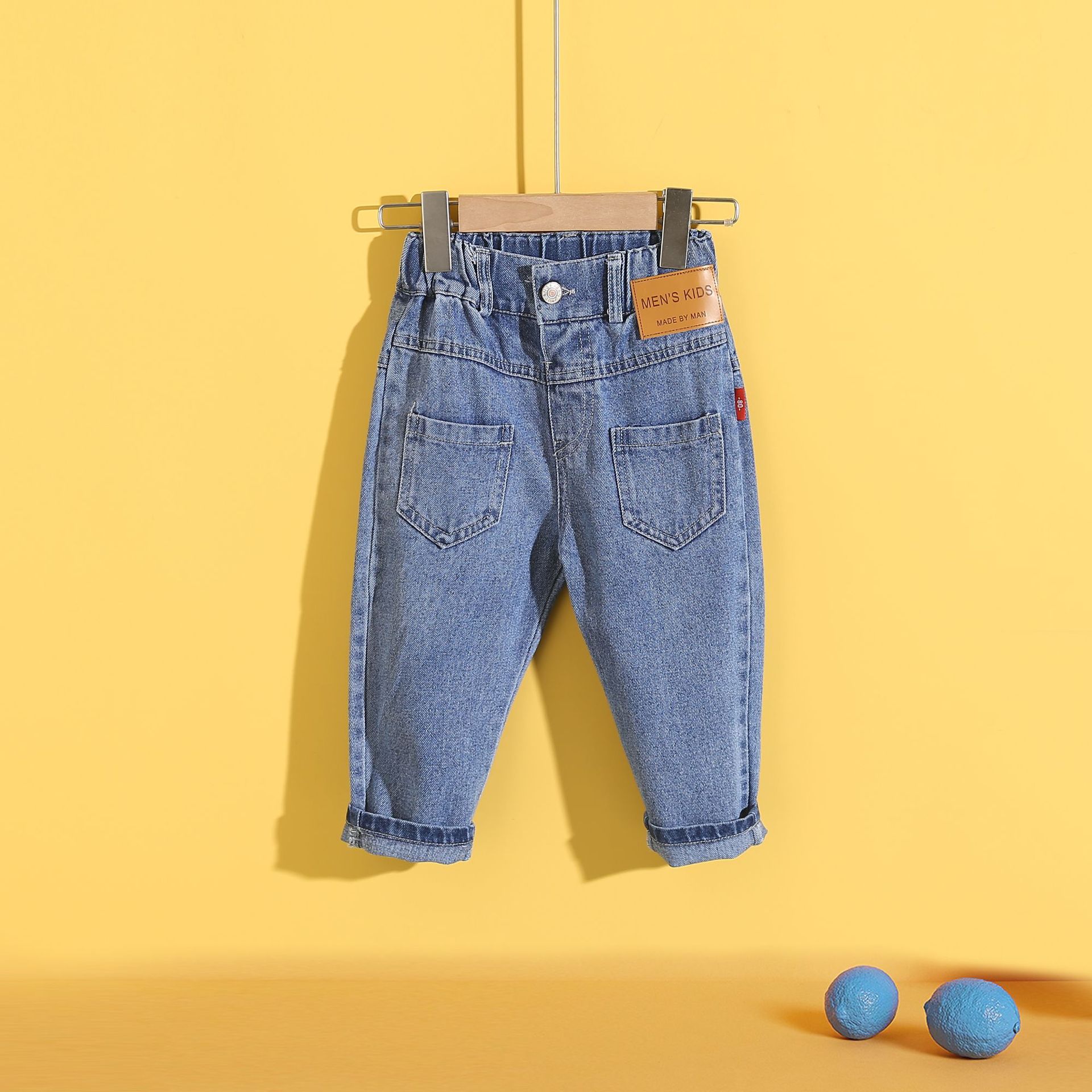 儿童宝宝2岁3小童长裤春季休闲裤男童牛仔裤子春装2022春秋款童装