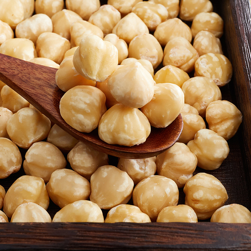 榛子仁土耳其进口大臻子熟去壳脱皮生榛果非手剥小榛子全年500g1