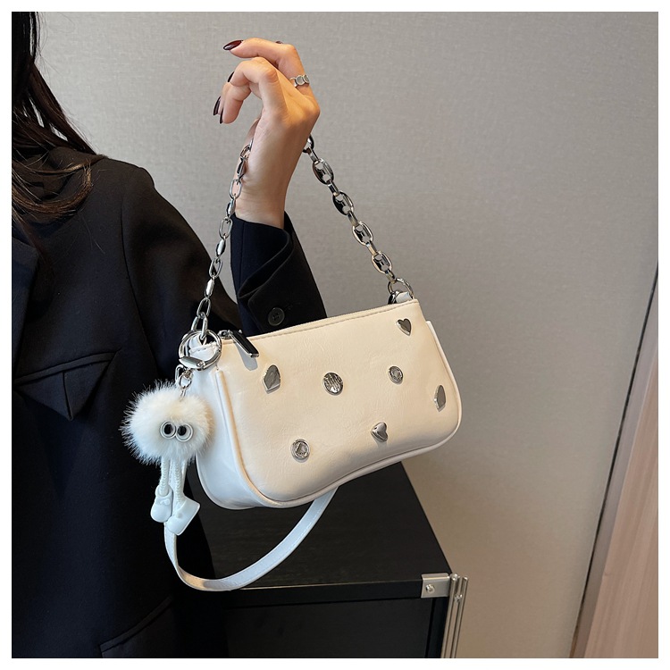 Trendy Women's Bags Foreign Trade Export Genie Crossbody Bag Women's Bag Exquisite High Sense Chain Korean Fashion Underarm Bag