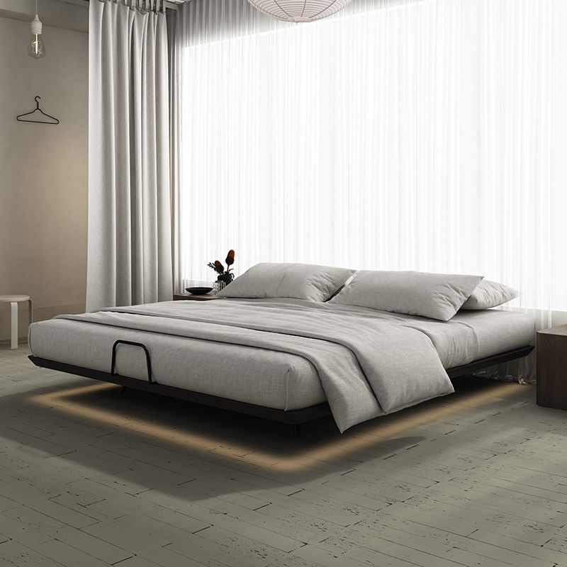 悬浮床悬空床1.8米双人1.5米家用实木床主卧民宿现代简约带感应灯