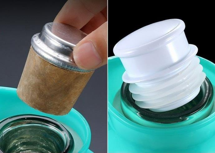 暖瓶塞硅胶塑料塞热水瓶木塞保温瓶暖壶塞家用热水壶木质大小通用