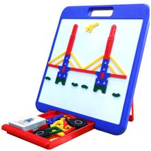 光华玩具 磁力学习板 磁性画板拼图组合游戏套装703-2