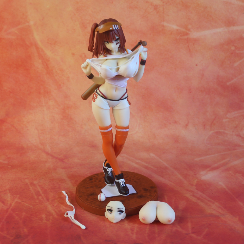 美少女 野球娘 棒球女孩 盒装手办模型摆件