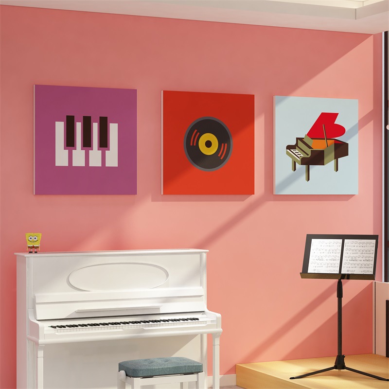音乐教室墙面装饰布置钢琴行艺术文化中心教育培训机构辅导班贴画
